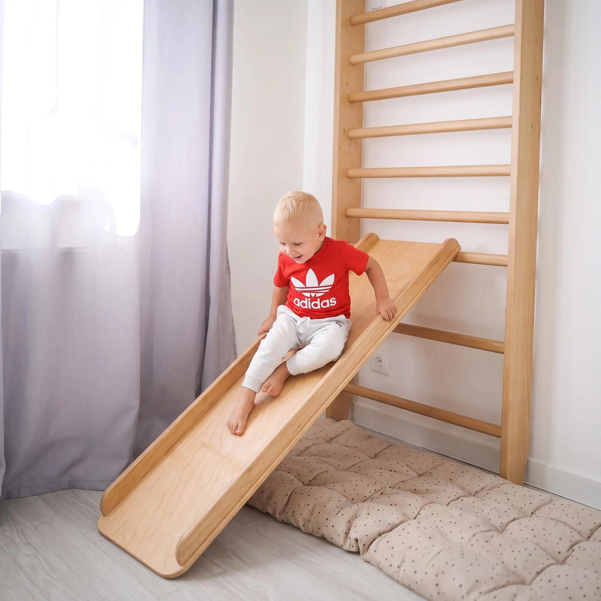 toboggan de maison - bois 5/7