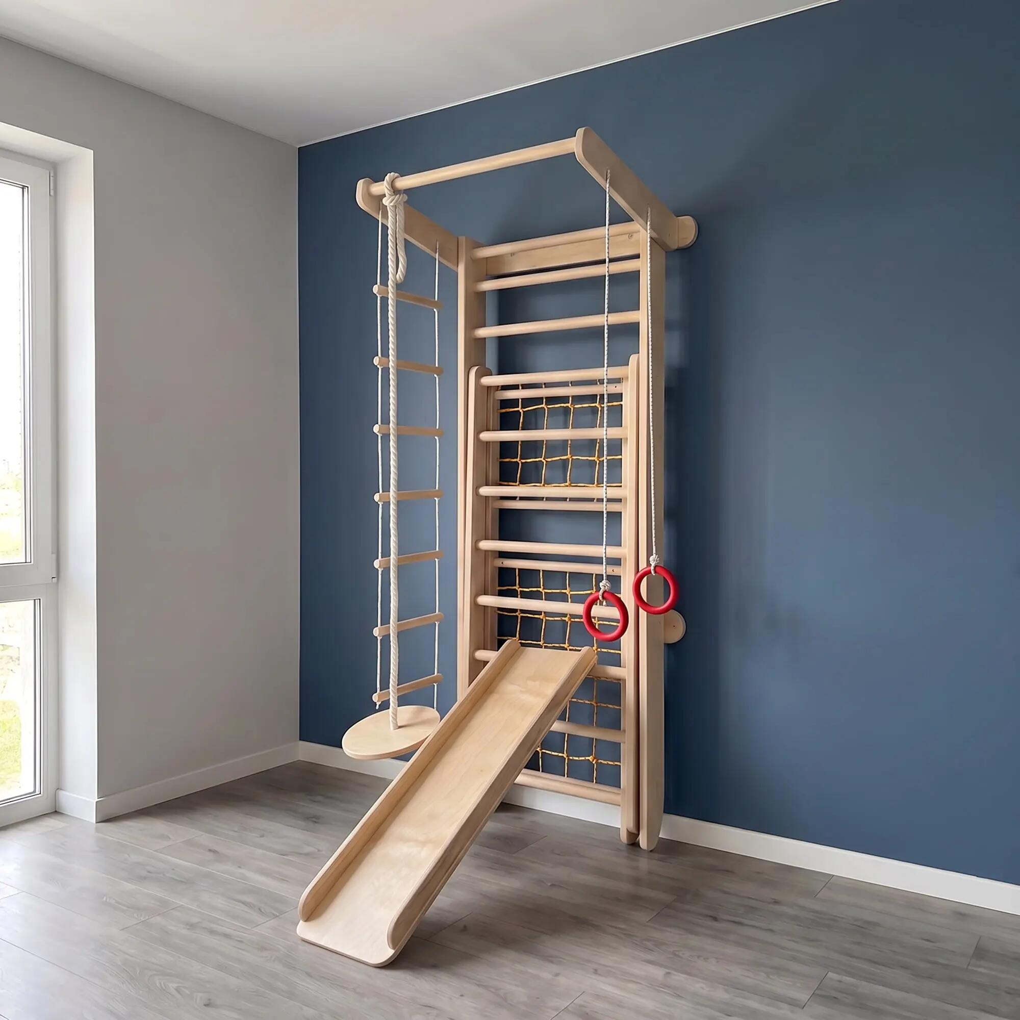 toboggan de maison - bois 4/7