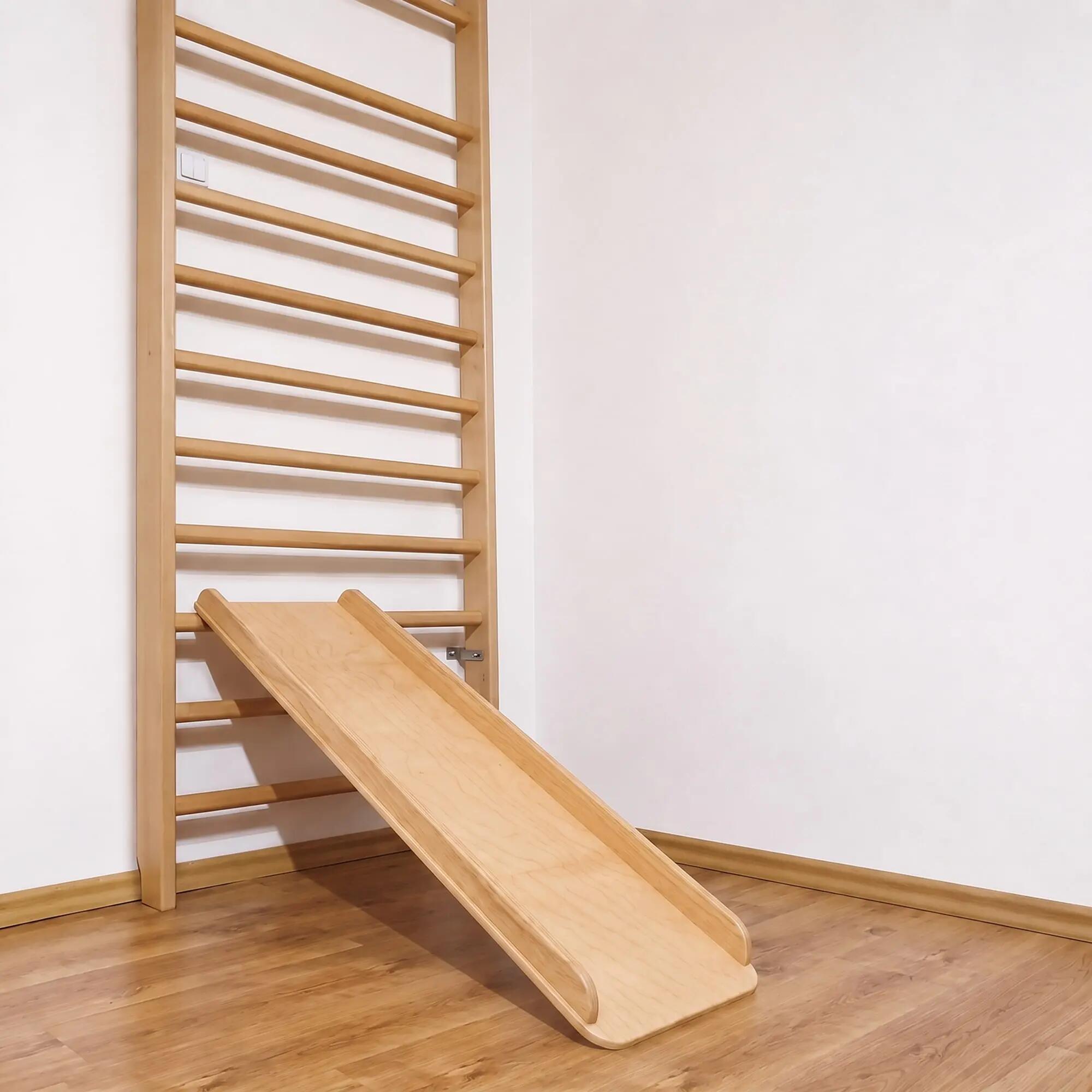 toboggan de maison - bois 3/7
