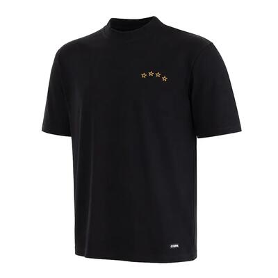 Duitsland legends - geborduurd t-shirt - zwart – copa football