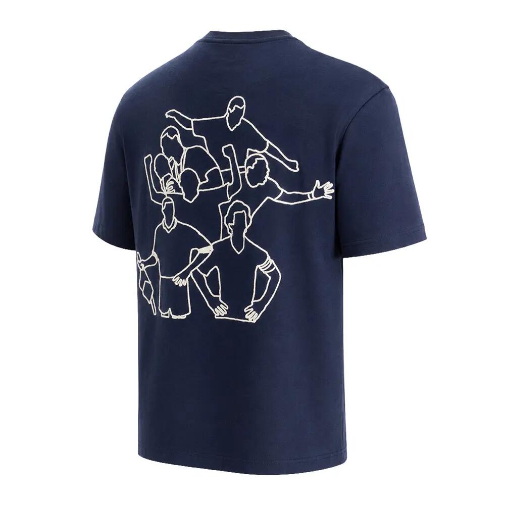 Francia Legends - T-shirt ricamata - Blu – COPA Football 3/7