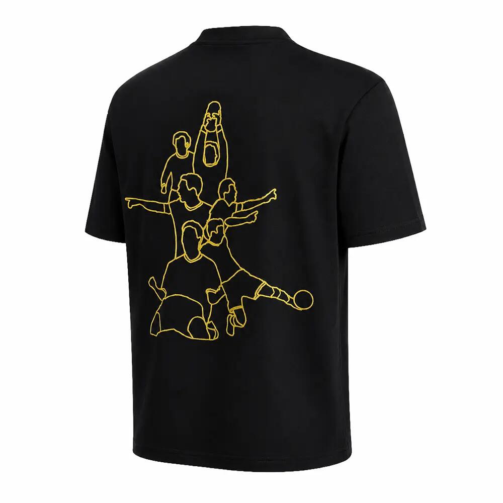Duitsland Legends - Geborduurd T-shirt - Zwart – COPA Football 3/7