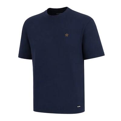 Engeland legends - geborduurd t-shirt - blauw – copa football