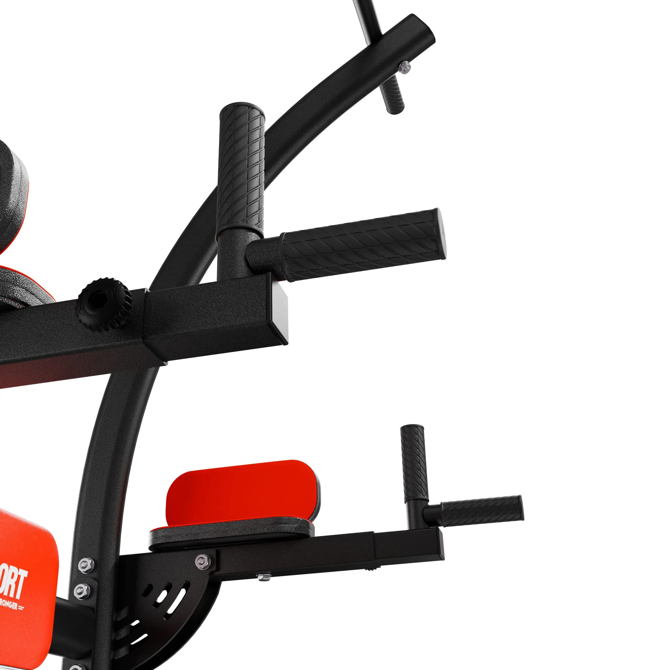 Tour de musculation multifonction avec station à dips et barre de traction 6/10