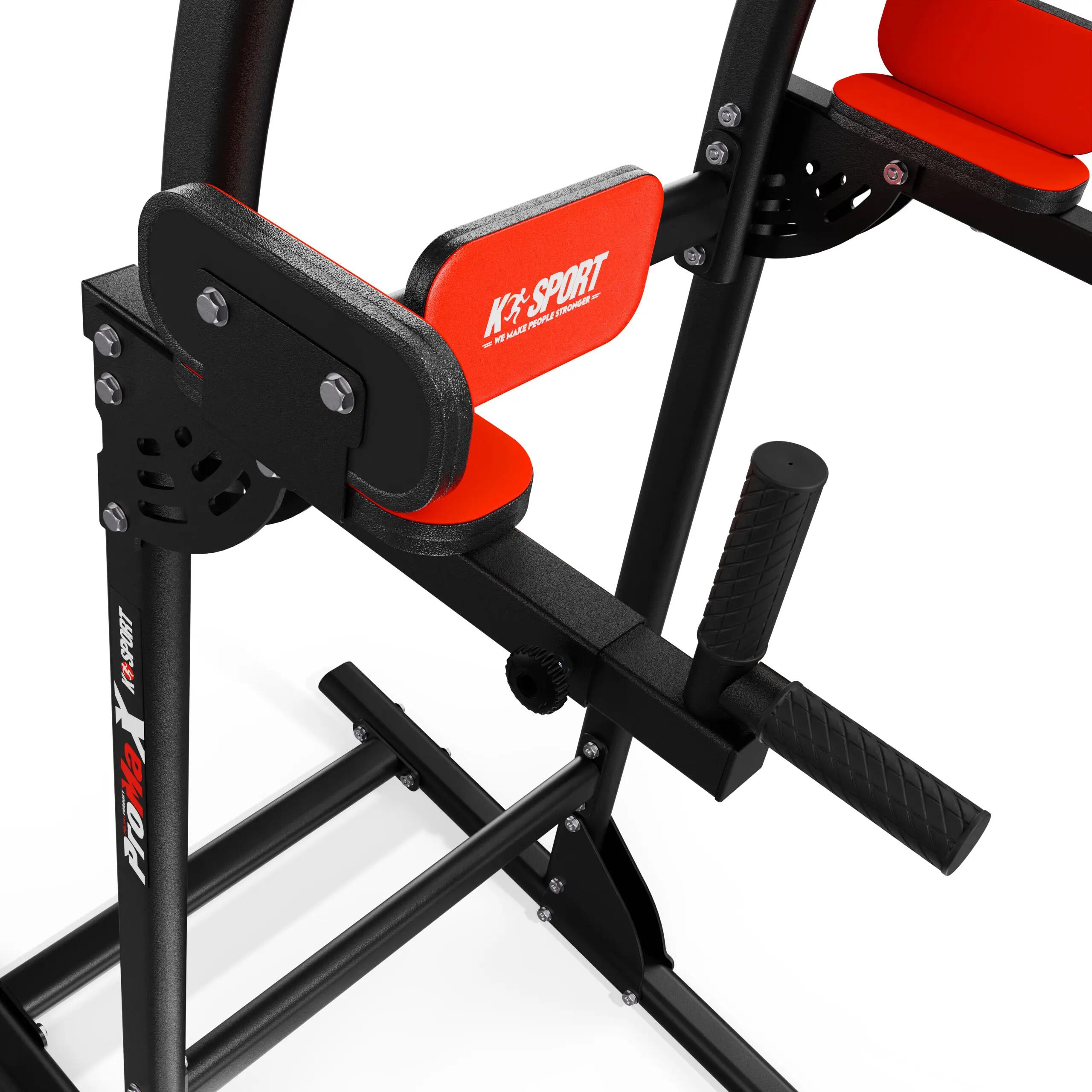 Tour de musculation multifonction avec station à dips et barre de traction 5/10