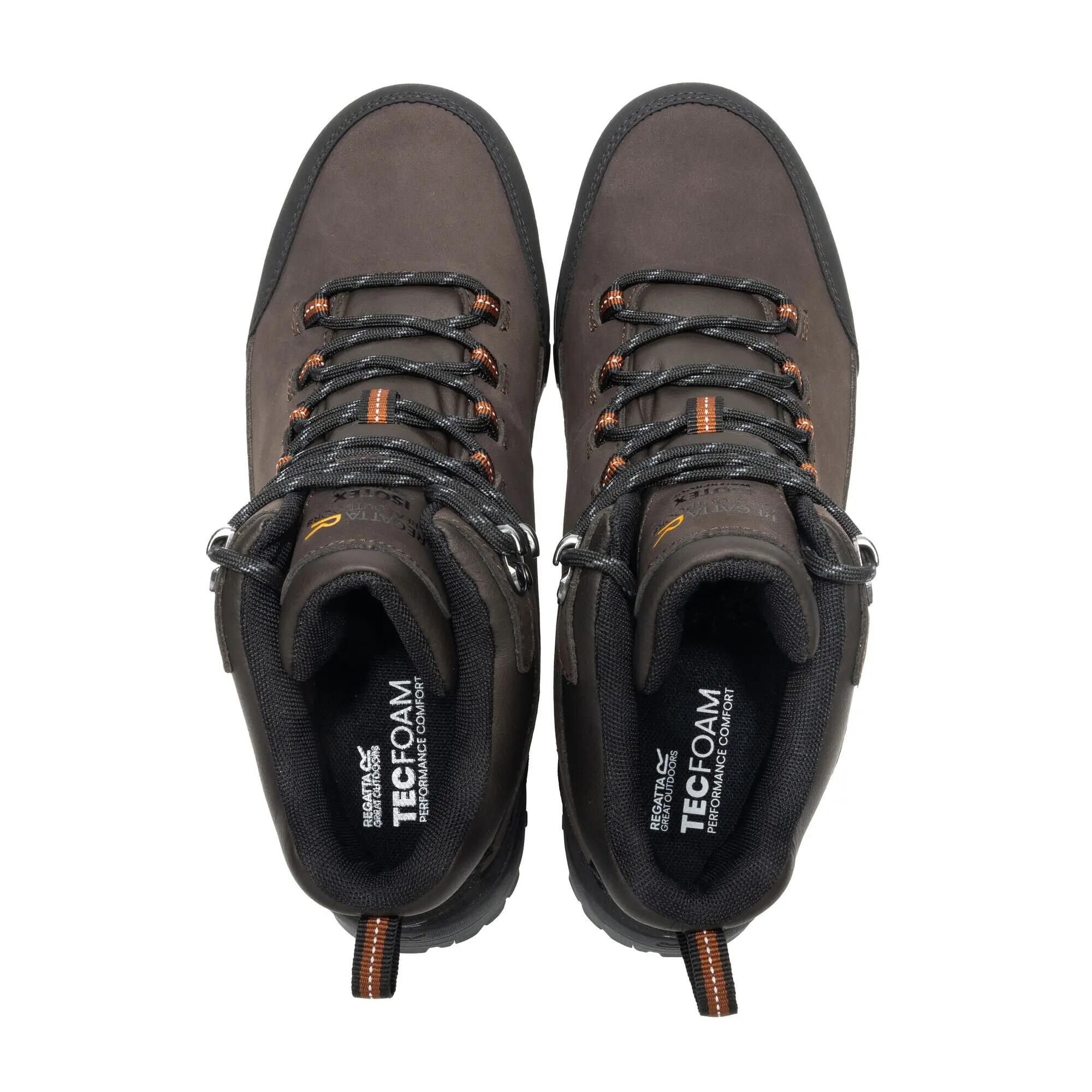 Heren Burrell leren wandelschoenen 7/9