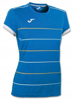 Camicie maniche corte running donna Campus Blu