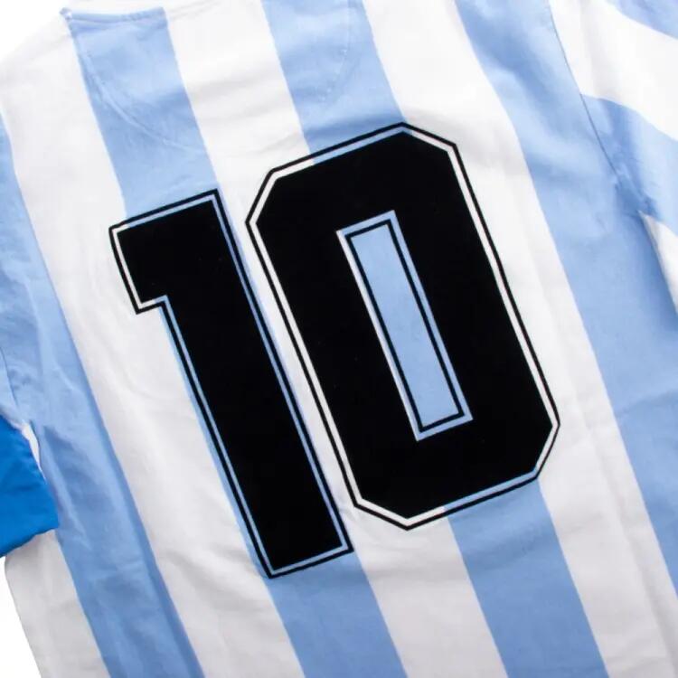 Argentina Capitano - Kids T-shirt - Bianco – COPA Football 5/7