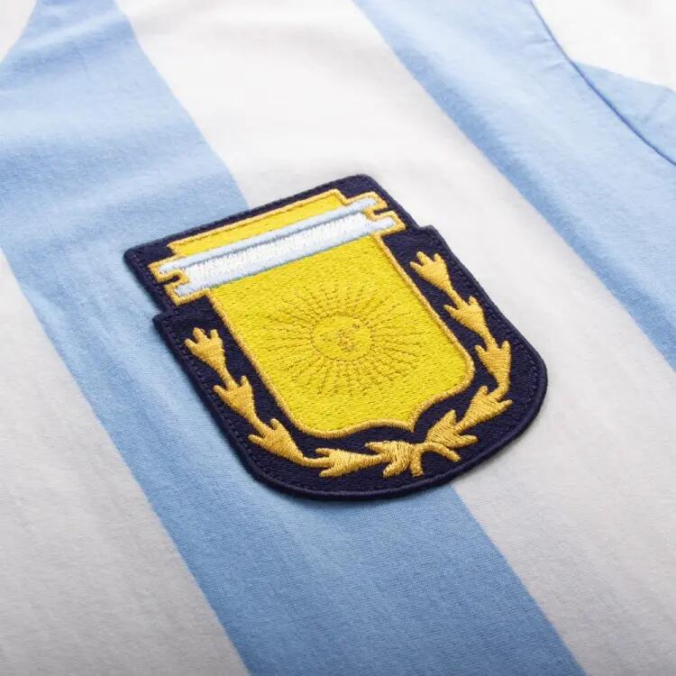 Argentina Capitano - Kids T-shirt - Bianco – COPA Football 4/7