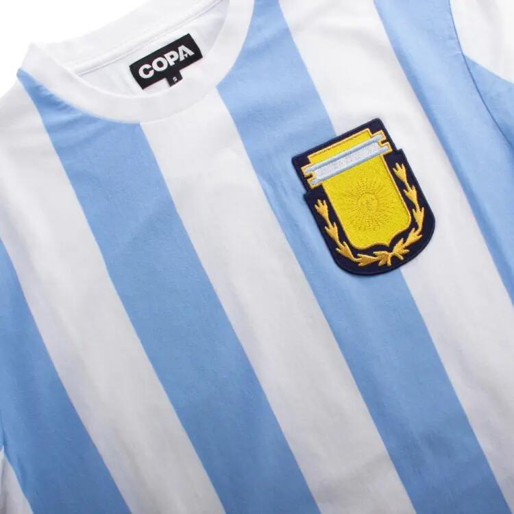 Argentina Capitano - Kids T-shirt - Bianco – COPA Football 3/7