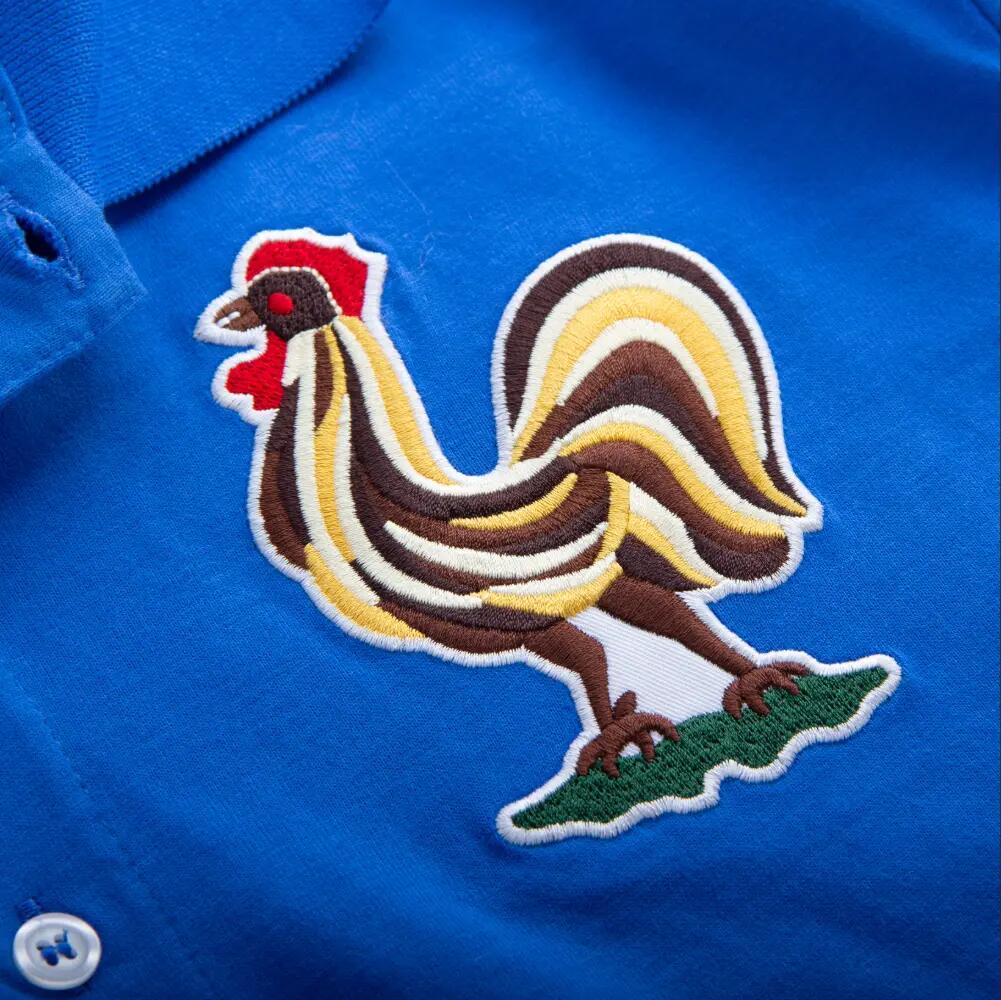 Frankreich 1950 - Retro Fußballtrikot - Blau – COPA Football 5/7