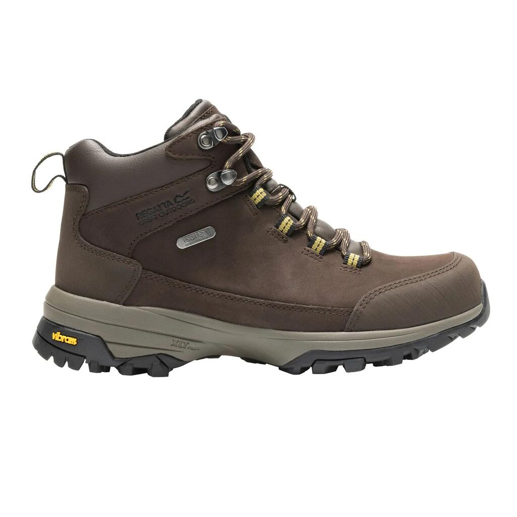 Womens Burrell Leather Walking Boots
