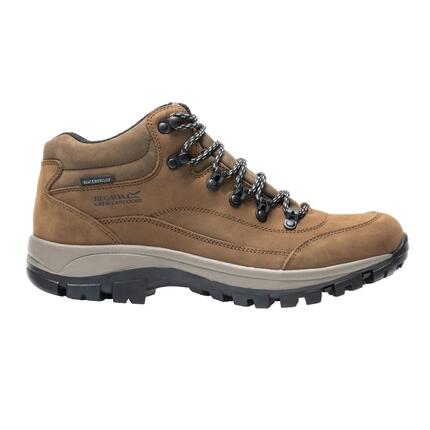 Bayton Herren-Leder-Wanderstiefel (mittelhoch)