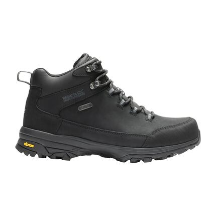 Heren Burrell leren wandelschoenen