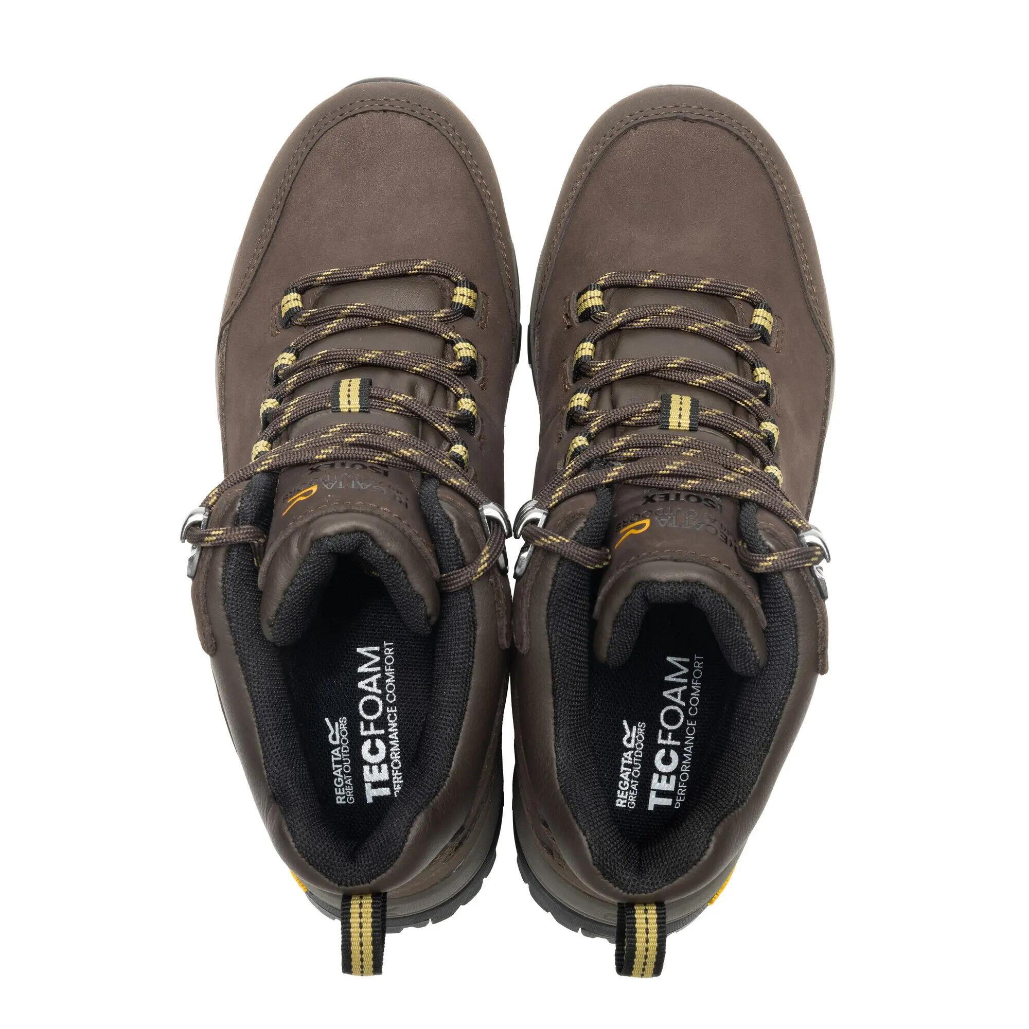 Burrell Damen-Lederwanderstiefel 7/9