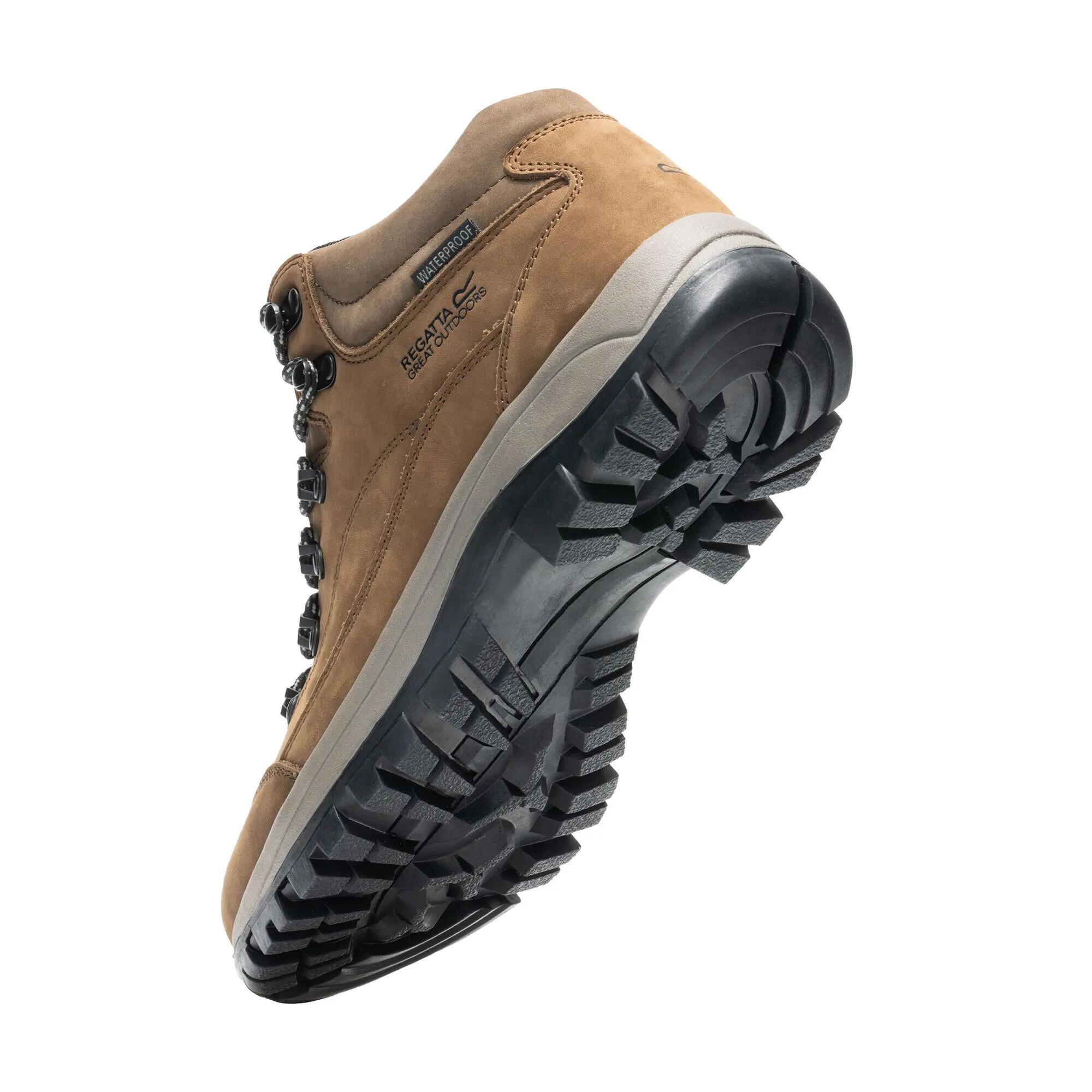 Męskie skórzane buty trekkingowe Bayton Mid 6/9