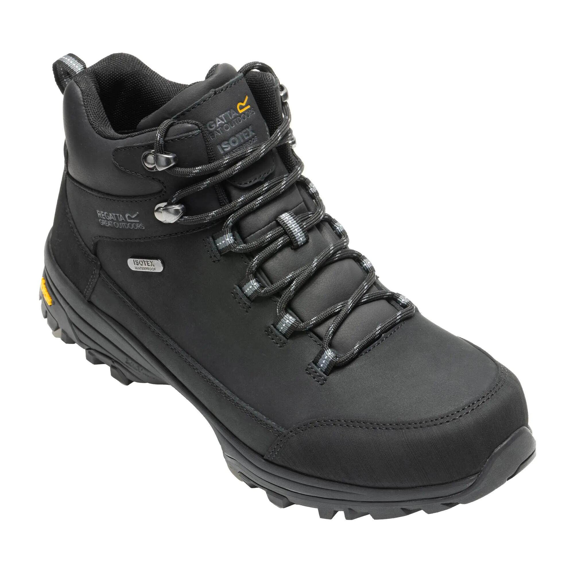 Botas de senderismo de cuero Burrell para hombre 4/9