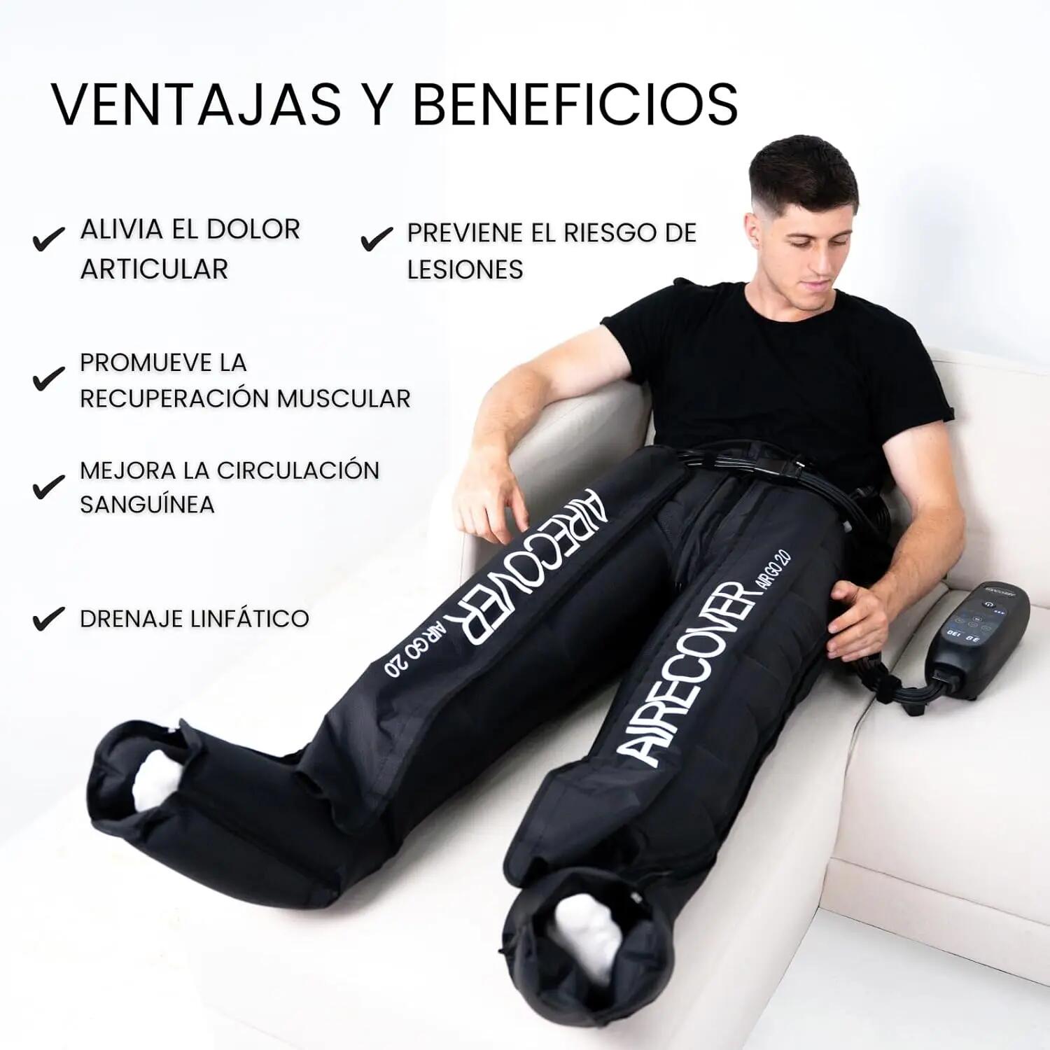AIR GO 6.0 PANTS Drucktherapie mit 6 Kammern 3/8