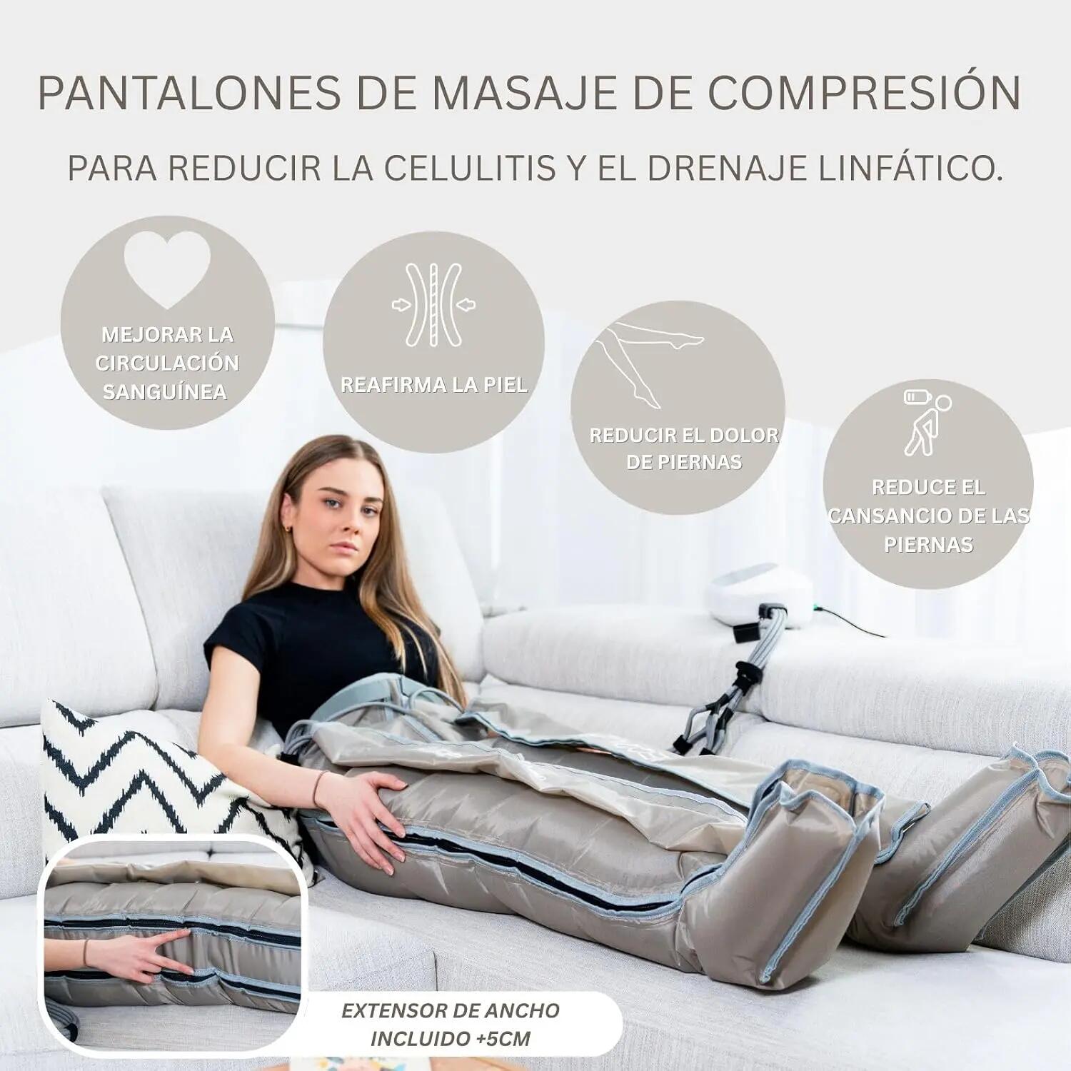 Professionelle Hochleistungs-Drucklufttherapie AIRECOVER MED 8.0 PANTS 2/9