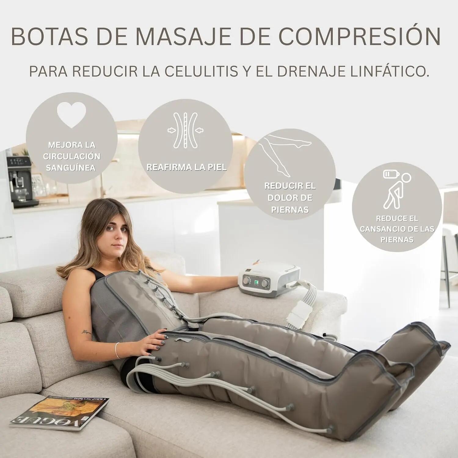 AIR 6 MED Drucktherapie-Set für Beine, Arme und Bauch 2/9