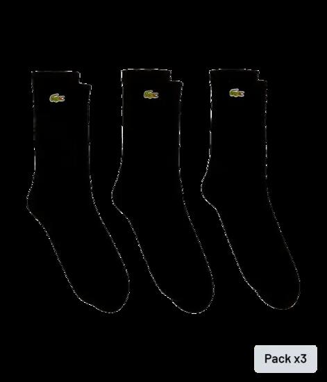 Calzini Lacoste Sport (x3) Nero