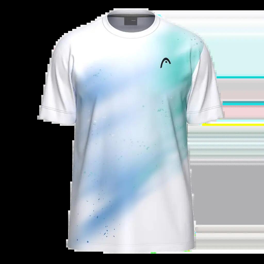 Topspin T-Shirt Men Turquoise