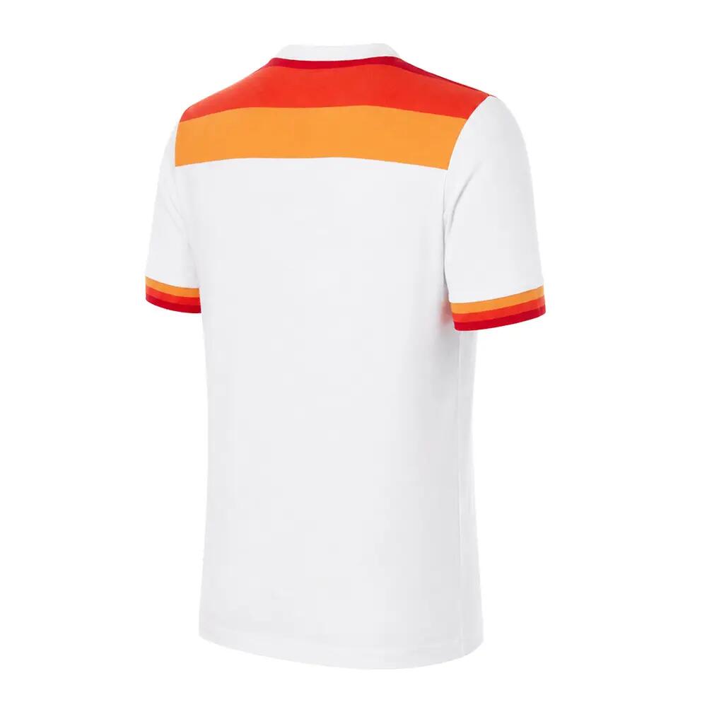 AS Roma 1978 - 79 Uit - Retro Voetbalshirt - Wit – COPA Football 3/7