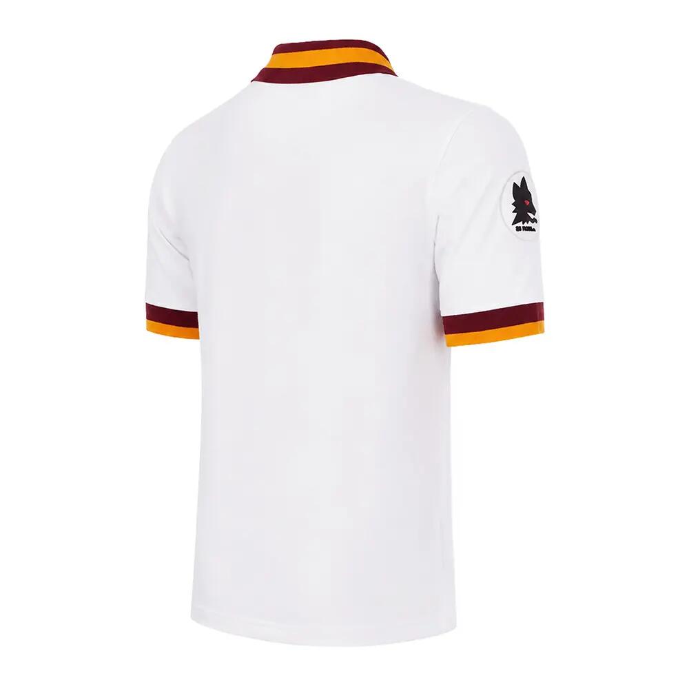 AS Roma Uit 1980 - 81 - Retro Voetbalshirt - Wit – COPA Football 3/7
