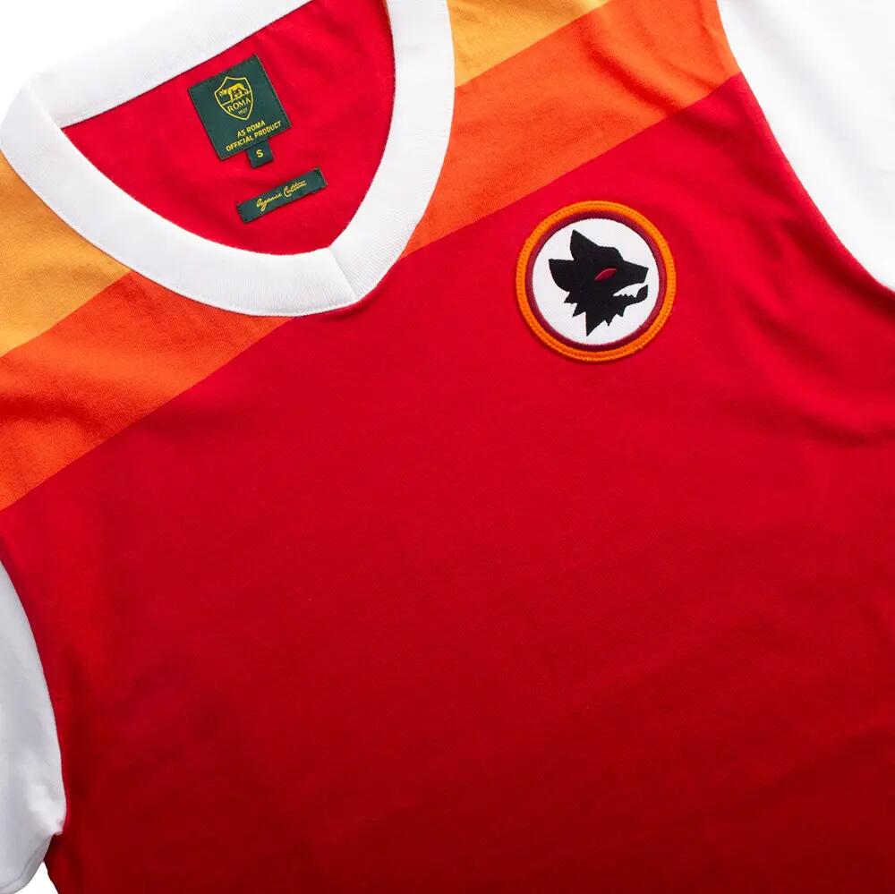 AS Roma 1978 - 79 - Retro Voetbalshirt - Rood – COPA Football 4/7