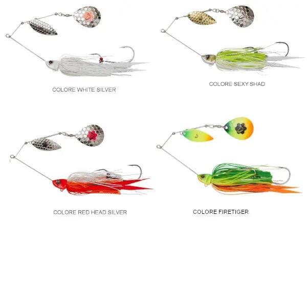 Spinnerbait Savage Gear Da'Bush 21g 2022 (21g - Fire Tiger) 2/2