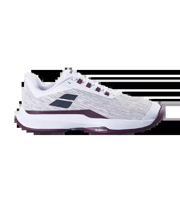 Zapatos de pádel Babolat Jet Tere 2 Blanco/Rojo Port 1/1