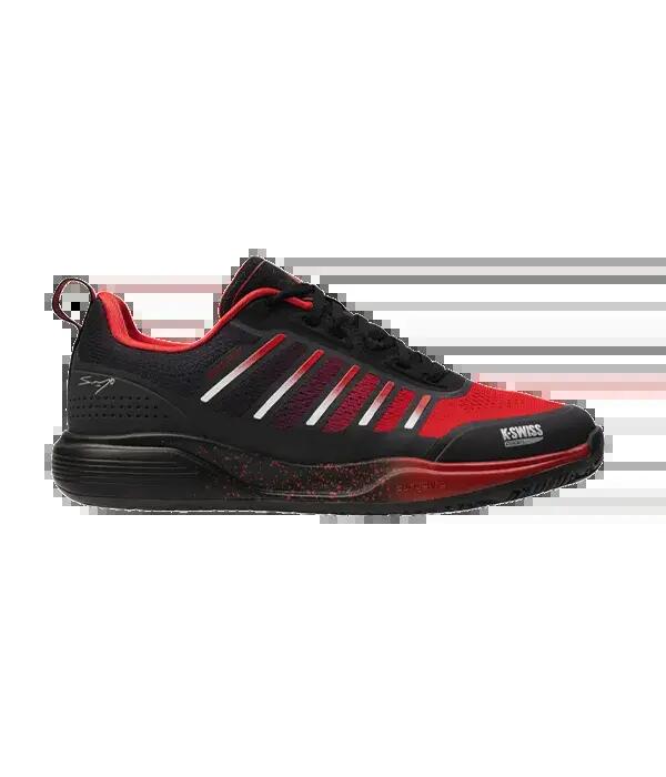 Chaussures K-Swiss Ultra Court Padel Noir/Rouge 2025 Sanyo 1/1