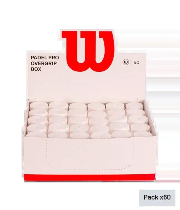 Secchio di Overgrips Wilson Liscio Padel (x60) 1/2