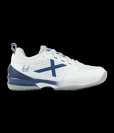 MUNICH ATOMIK 52 "ToLiTo" Zapatillas de Pádel/Tenis Blancas y Azules