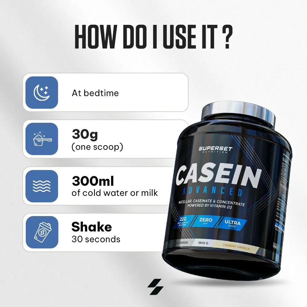 Caseïne - 100% Casein Advanced (1,8kg) - Aardbeien Yoghurt 7/7