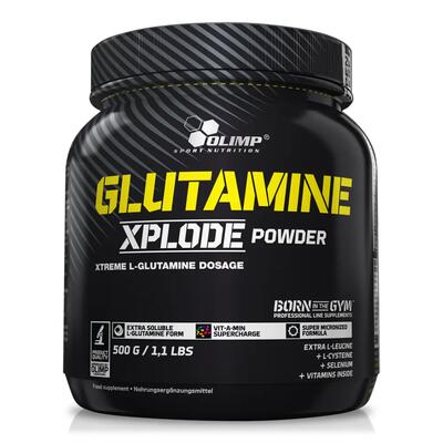 Glutamine - glutamine xplode poeder (500g) - ananas