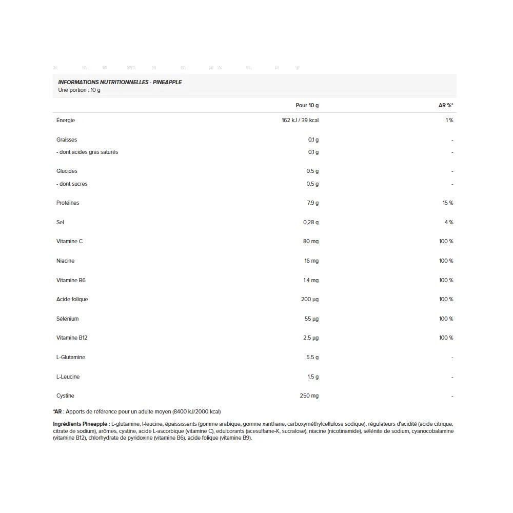 Glutamin - Glutamin Xplode Powder (500g) - Ananas 2/3