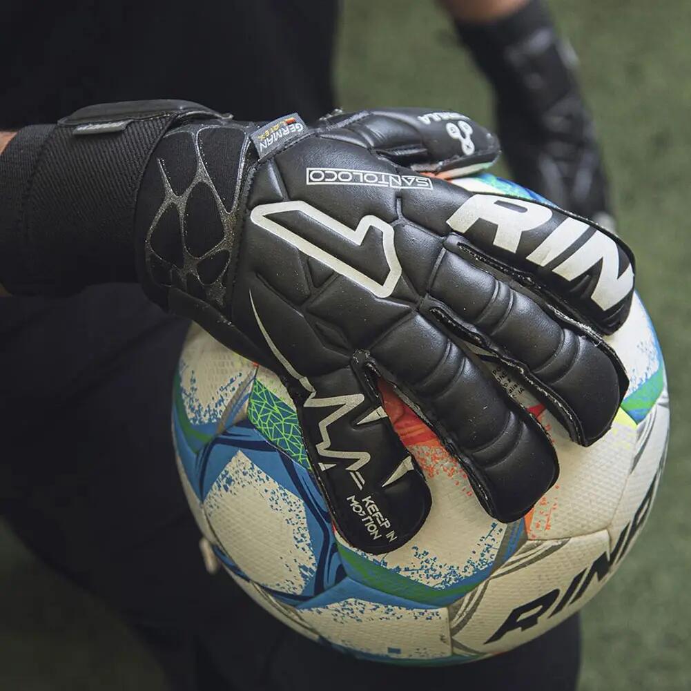 Gants gardien Football Rinat Adulte Santoloco Alpha Terrain naturel 4/8