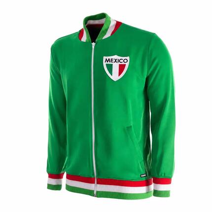 Mexique années 70 - Veste de football rétro - Verte – COPA Football