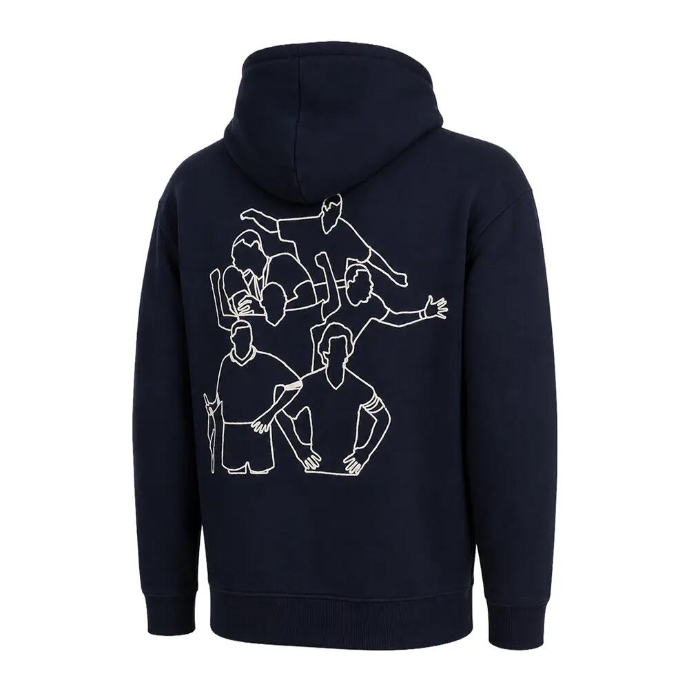 França Legends - Sweatshirt com capuz bordada - Azul – COPA Football 3/7