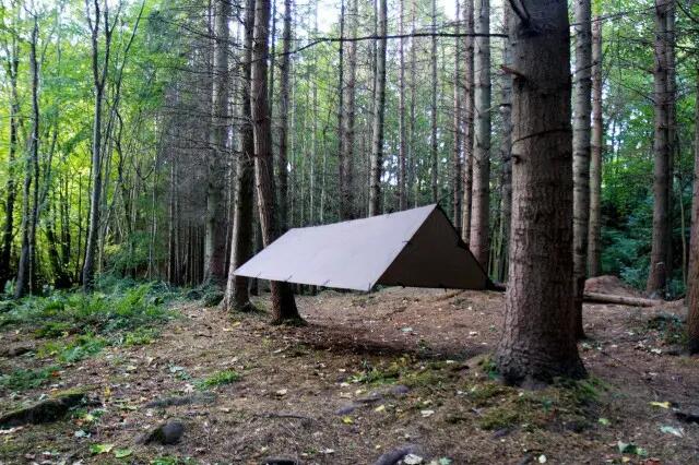 DD Hammocks Tarp M – Coyote Brown 3/3