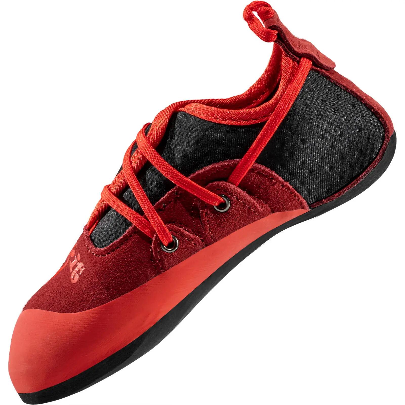 Chaussons d’escalade enfant La Sportiva Stickit Chili Poppy FriXion RS 5/7