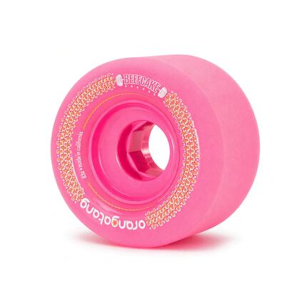 Orangatang Roues Beefcake 73mm 83A - Roues de Skateboard Haute Performance - Ros