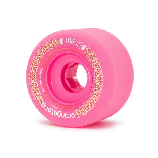 Orangatang Roues Beefcake 73mm 83A - Roues de Skateboard Haute Performance - Ros
