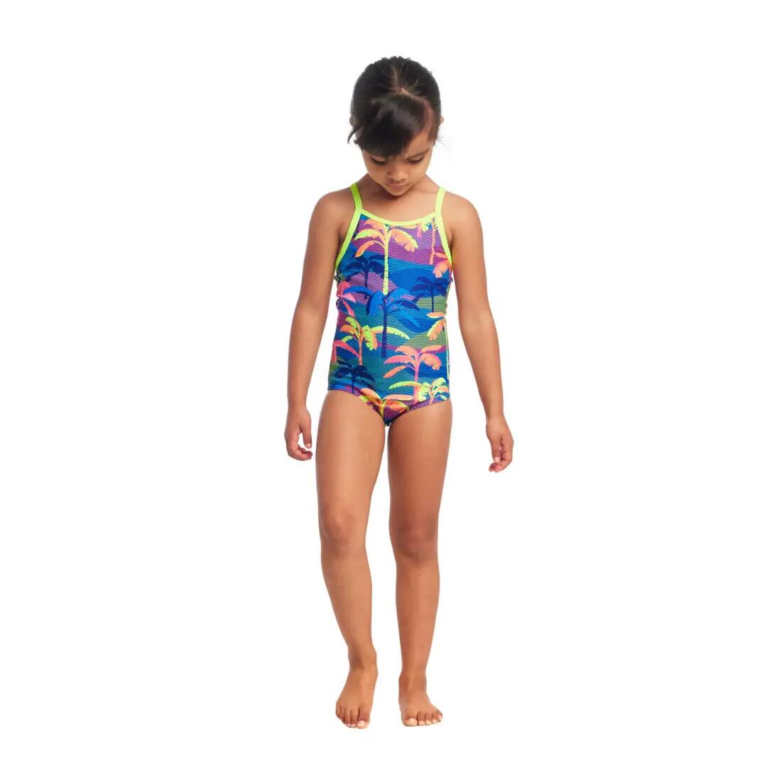 Maillot de bain fille Funkita Kleinkinder Printed One Piece Palm A Lot 1/3