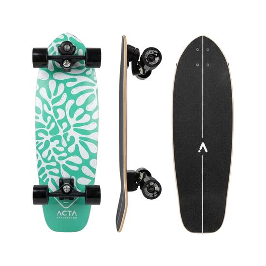 Surfskate Seaweed 31" – Surf-skate 7 Plis - Trucks Curve