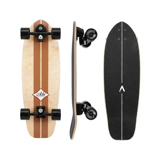Surfskate Timber 31" – Surf-skate 7 Plis - Trucks Curve