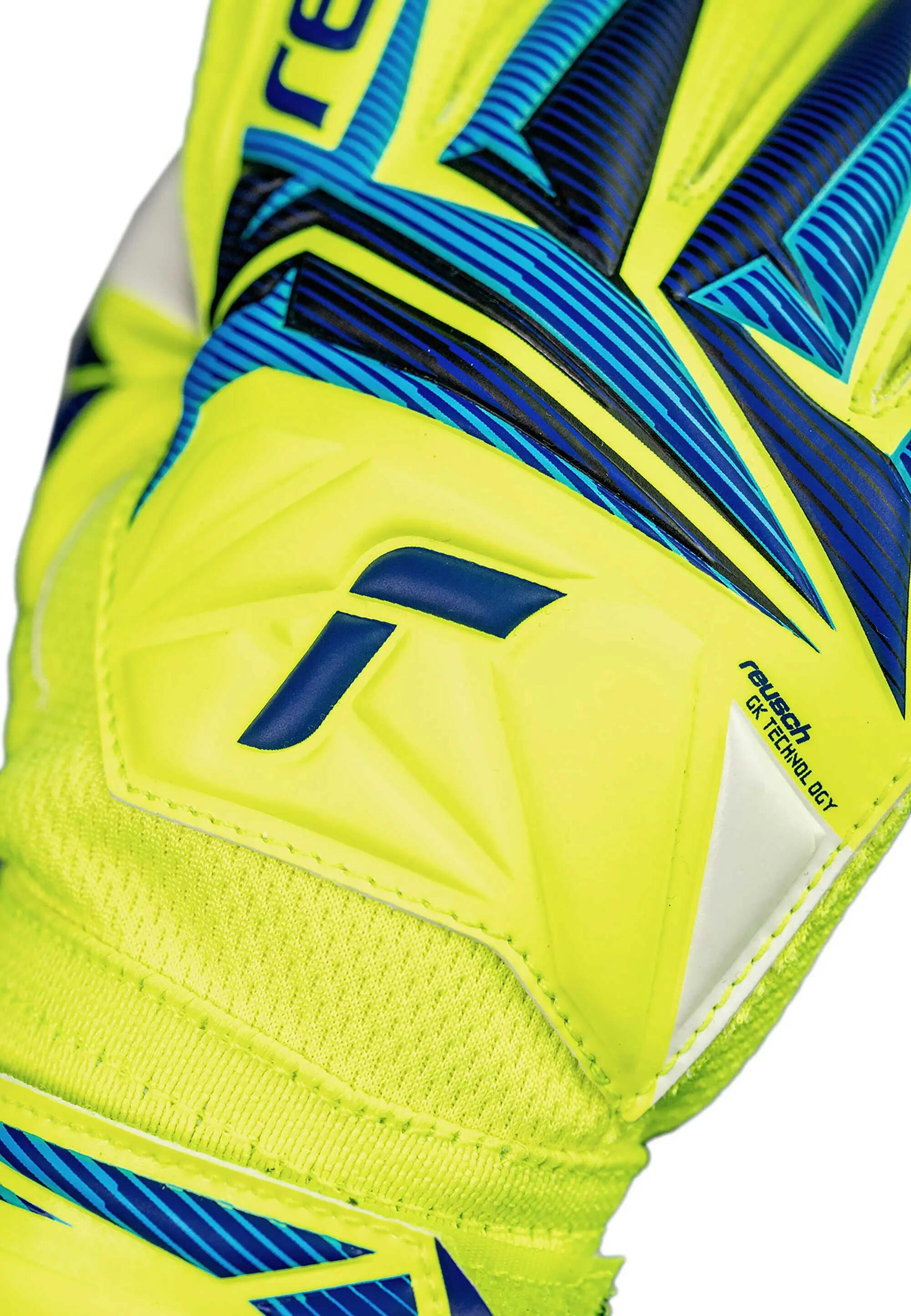 Guantes de portero infantiles Reusch Attrakt Grip 7/8
