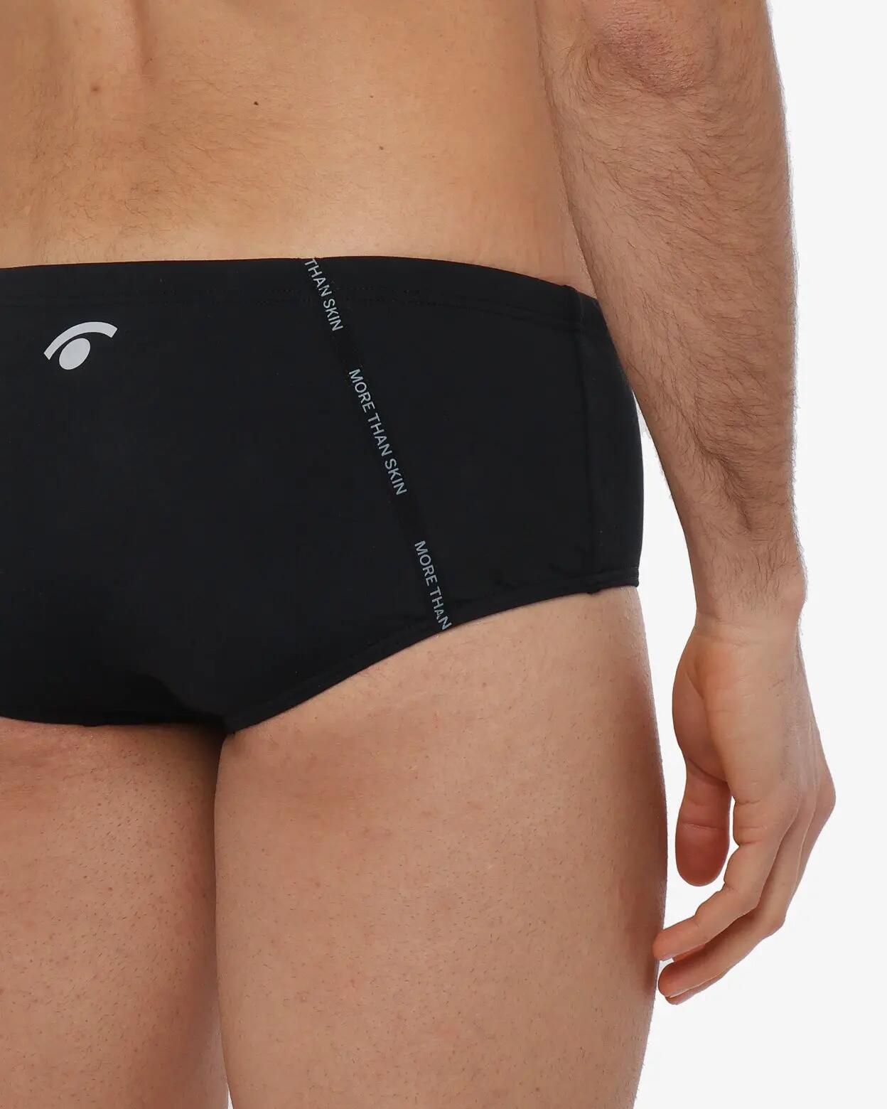 Boxer de bain homme rouge en matière synthétique 4/5