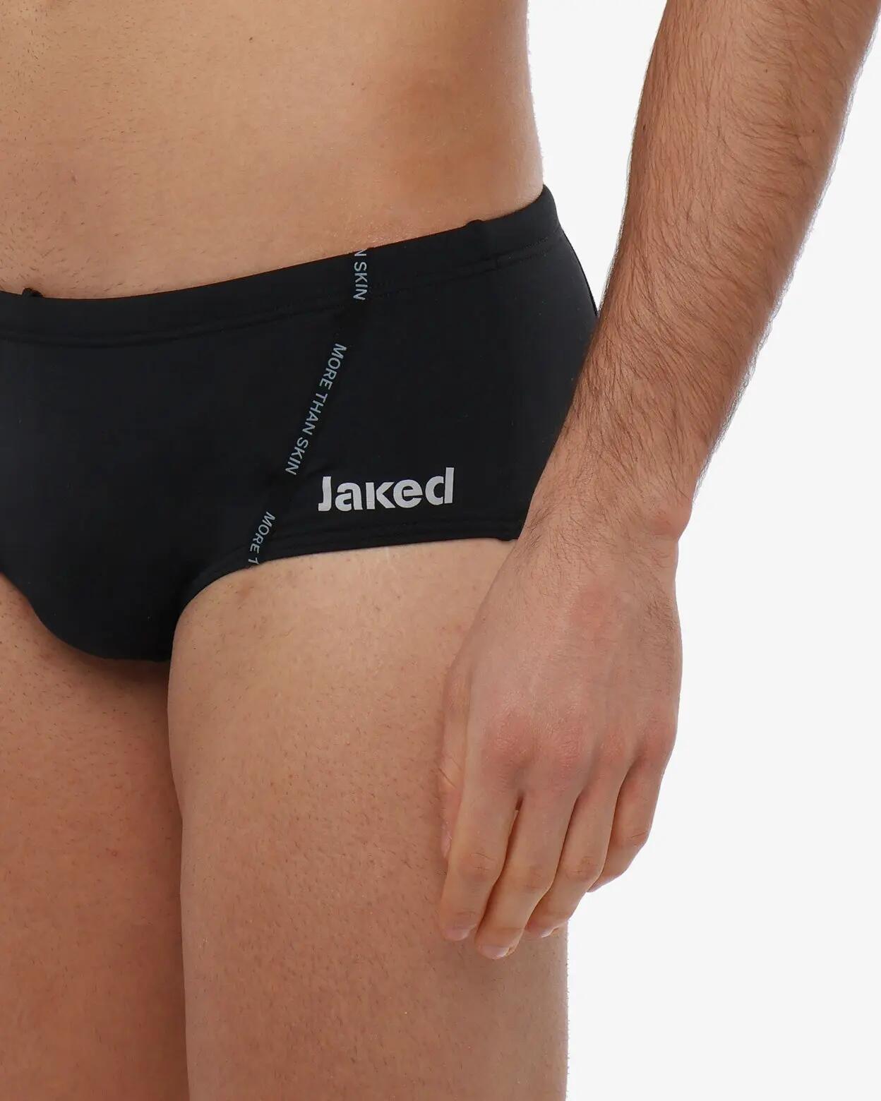 Boxer de bain homme rouge en matière synthétique 3/5